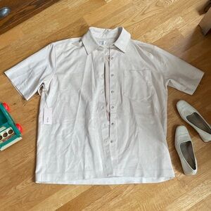 Wilfred le fou Suede Shirt, medium